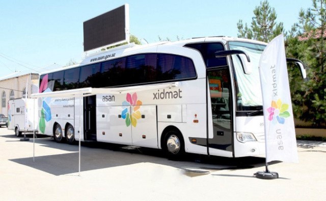 Sifarişli səyyar “ASAN xidmət” Sumqayıtda