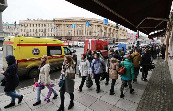 Three-Day mourning declared in St Petersburg after metro explosion