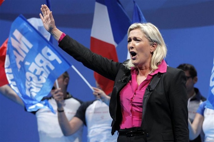  France:  si élue, Le Pen interdirait le port de la kippa dans l’espace public