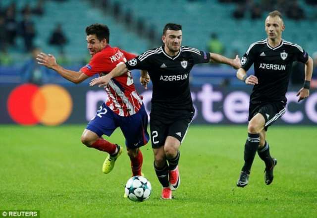 Qarabag 0-0 Atletico Madrid: Two-time Champions League finalists frustrated in Azerbaijan