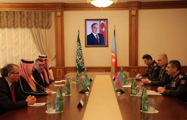Azerbaijan, Saudi Arabia discuss military cooperation