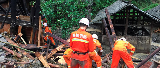 Chine: au moins 35 morts dans un glissement de terrain dans le nord-ouest