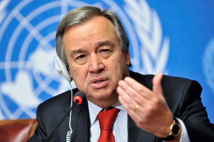 Guterres fin août en Israël et dans les Territoires palestiniens