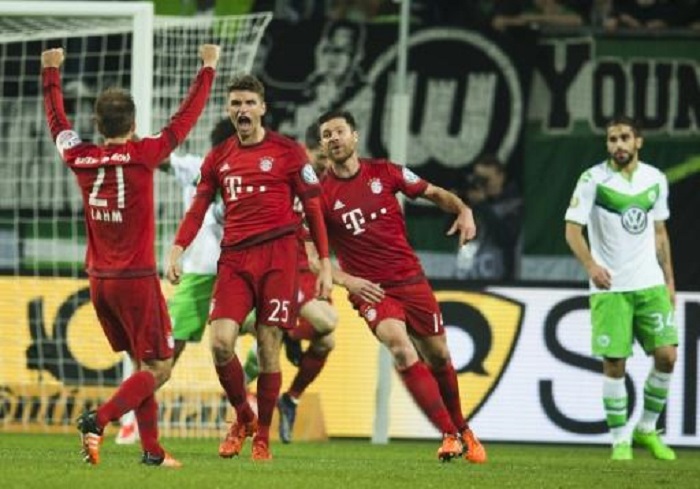 Bayern überrollen Wolfsburg im DFB-Pokal