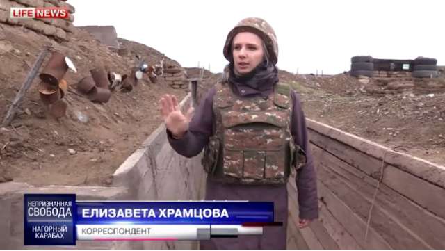 Russian journalist makes illegal visit to Armenian-occupied Karabakh