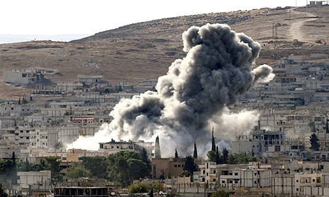 Hundreds of civilians killed in US-led air strikes on Isis targets 