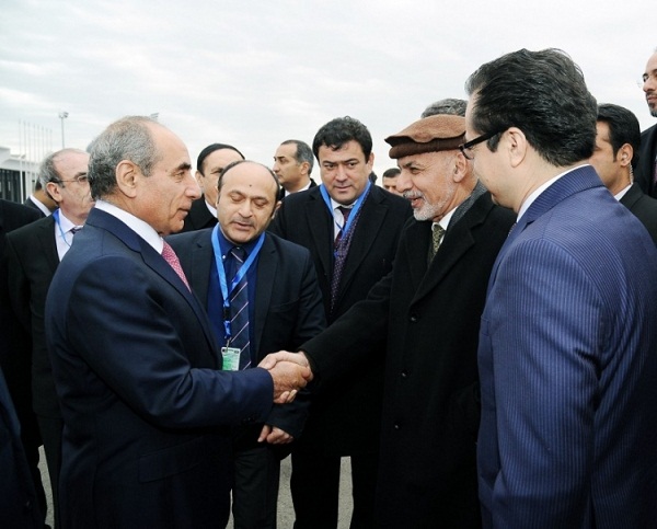 Le président afghan entame une visite officielle en Azerbaïdjan