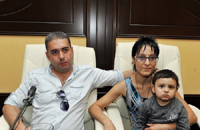 Martirosyan llegado a Azerbaiyán  fue trasmitido al tercer país