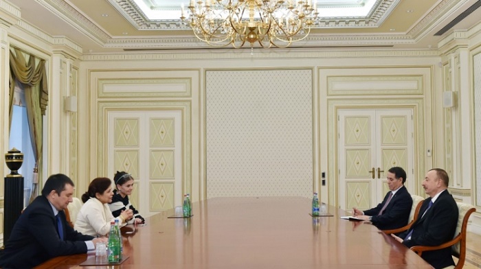 Ilham Aliyev received the United Nations Under-Secretary-General