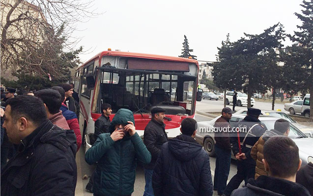 Bakıda avtobus qəzası - Keçmiş polis öldü (Yenilənib)
