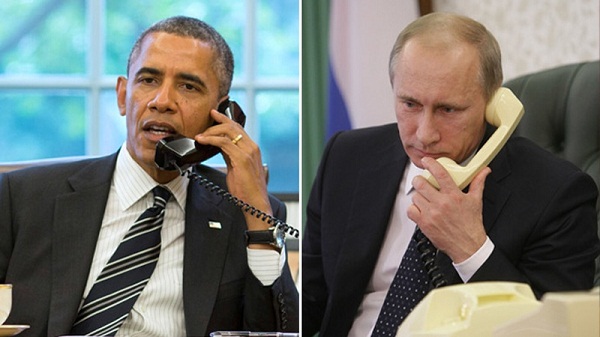 Entretien téléphonique Poutine/Obama