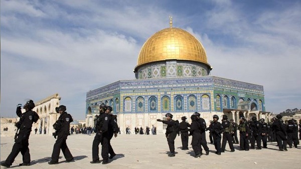 La mosquée d’al-Aqsa agressée
