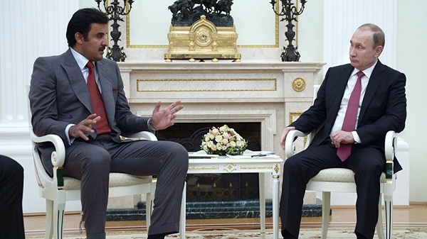Le président russe et l’Emir du Qatar se sont rencontrés, à Moscou