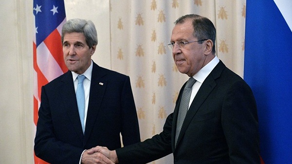 Rencontre entre les ministres russe et américain des A.E. Rencontre entre les ministres russe et américain des A.E.