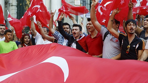 Suisse: manif kurde contre le gouvernement turc