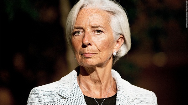 Lagarde candidate à sa réélection à la tête du FMI