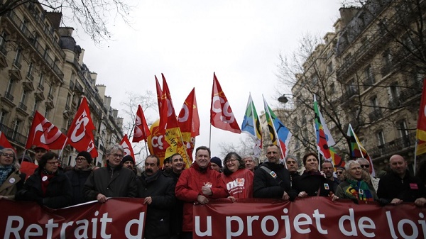 France: colère générale contre la réforme de la loi du travail
