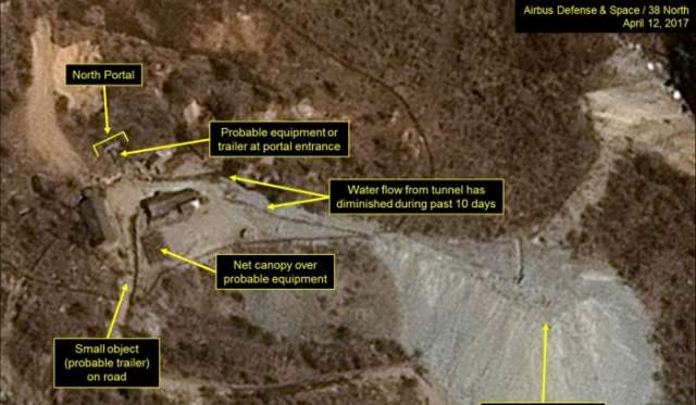 North Korea's nuclear test site 'at risk of imploding'