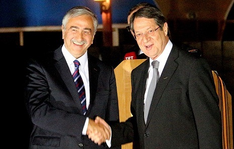 Turkish Cypriot, Greek Cypriot leaders meet for peace