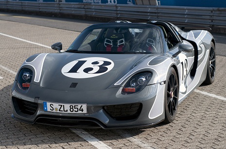 2014 `Porsche 918 Spyder`in sürət bayramı – VİDEO