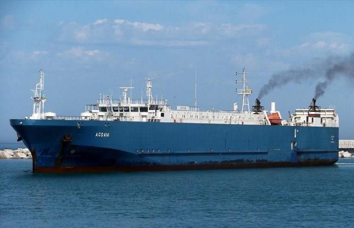 `Agdam` ferry launched via Trans-Caspian transport route