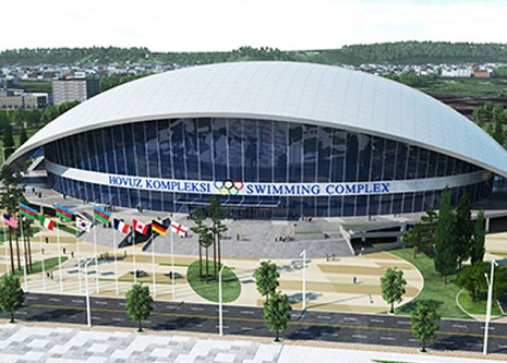 Azerbaijani President opens Baku Aquatics Centre