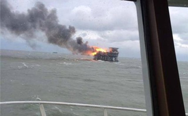 İtkin düşən neftçilərin axtarışları davam edir