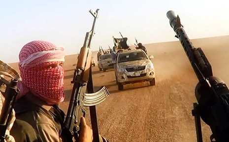 ISIL militants attempted to establish control over the border with Turkey