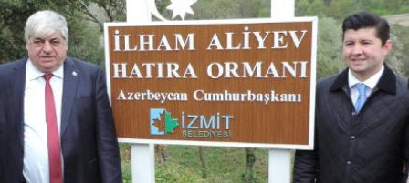 Türkiyədə İlham Əliyev parkı salındı