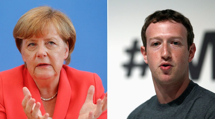 Merkel caught on hot mic confronting Zuckerberg over racist Facebook posts