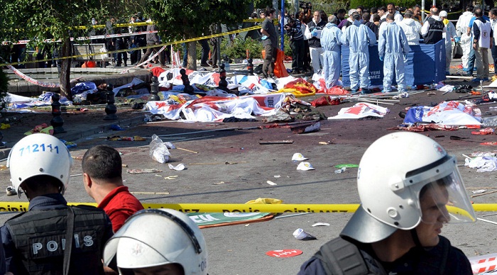 Erdogan accuses ISIS, Kurds, Syria intel of fatal Ankara bomb attack