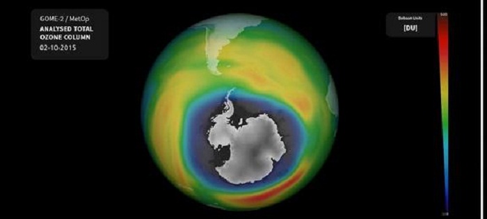 Ozone Hole Over Antarctica Nears Record-Breaking Size Again