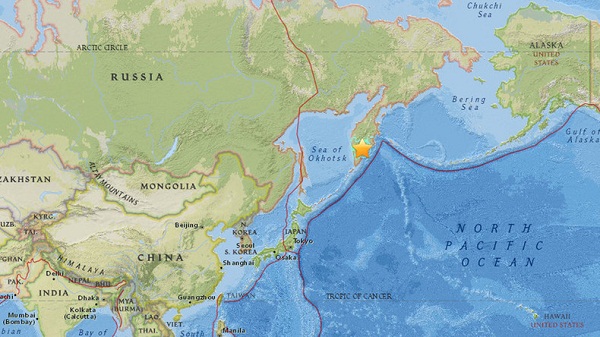 Un séisme de magnitude 7,0 frappe l`Extrême-Orient de la Russie