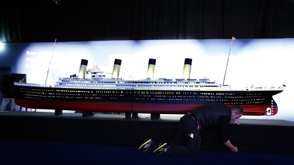 Une réplique du Titanic fera son premier trajet en 2018