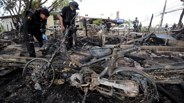 Au moins deux morts et sept blessés dans une explosion dans le Sud de la Thaïlande