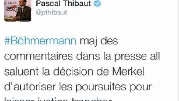 Affaire Bohmermann: Des commentaires dans la presse allemande saluent la décision de Merkel
