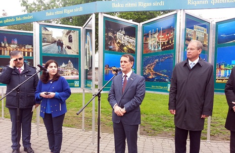 "Baku rhythms in the heart of Riga" exhibition opens in Riga