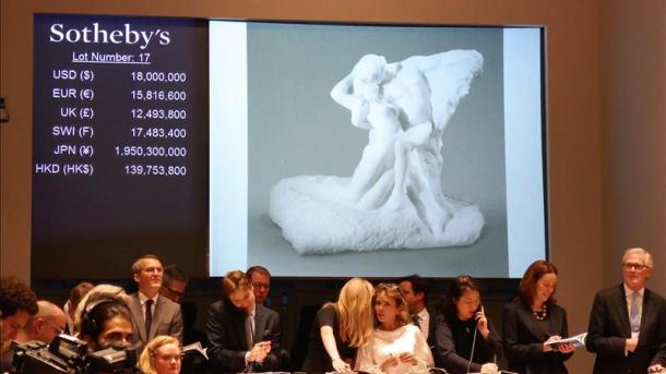 New York : Une sculpture de Rodin vendue à 20,4 millions de dollars
