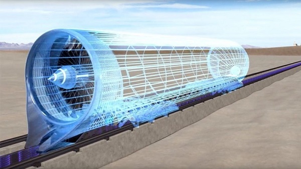 A Las Vegas, le train ultra rapide Hyperloop a passé ses tests avec succès - VIDEO