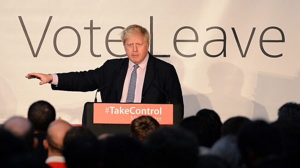 Brexit: Boris Johnson, l`ancien maire de Londres, compare l`UE à Adolf Hitler