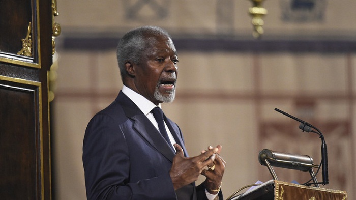 Pour Kofi Annan, l`apocalypse nucléaire est imminente