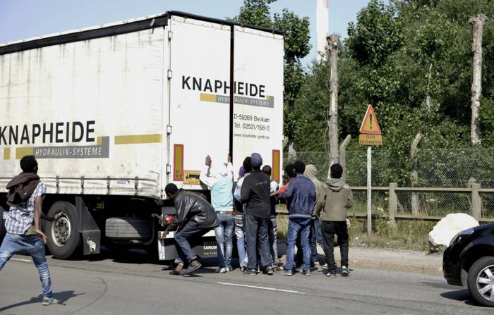 Roumanie : 91 migrants dissimulés dans un camion
