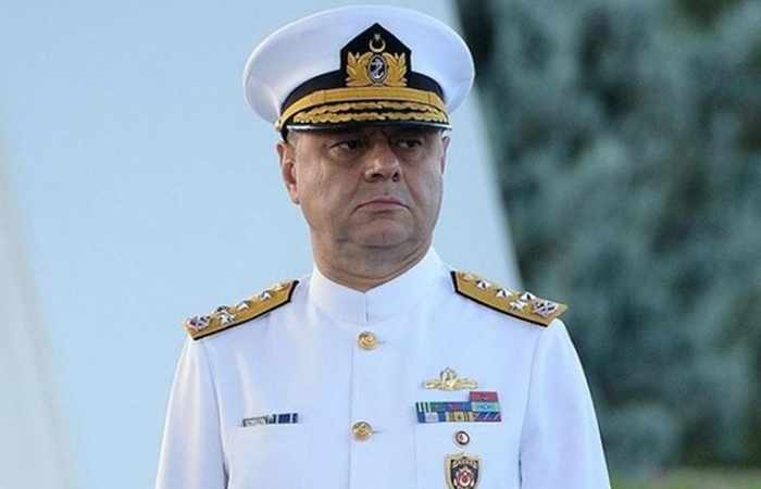 Commandant des forces navales de Turquie est arrivé en Azerbaïdjan