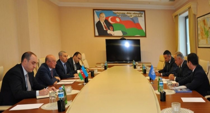 Azerbaijan’s minister of emergency situations meets with UN resident coordinator