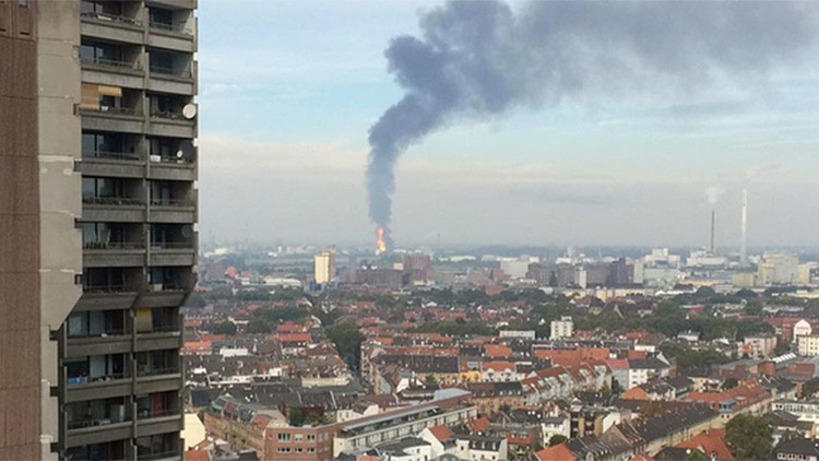 Alemania: Se incendia una fábrica de la mayor compañía petroquímica del mundo