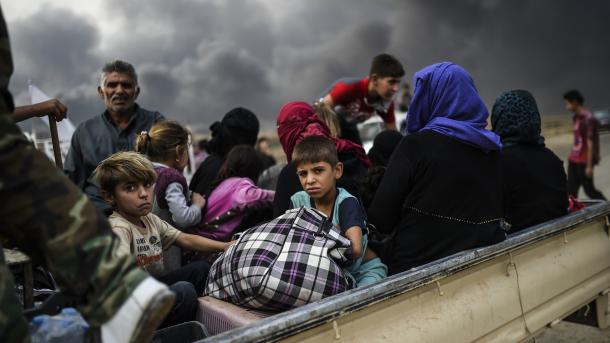 Irak : 3802 personnes ont fui la région de Mossoul