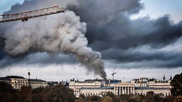 Le parlement autrichien évacué après un incendie