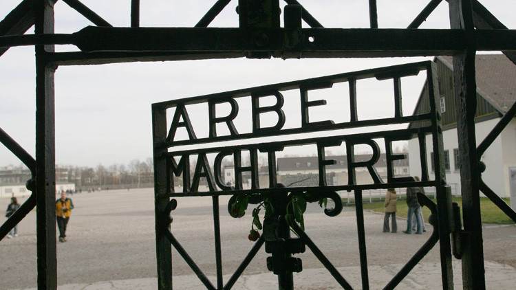 Hallan una puerta robada del campo de concentración nazi de Dachau