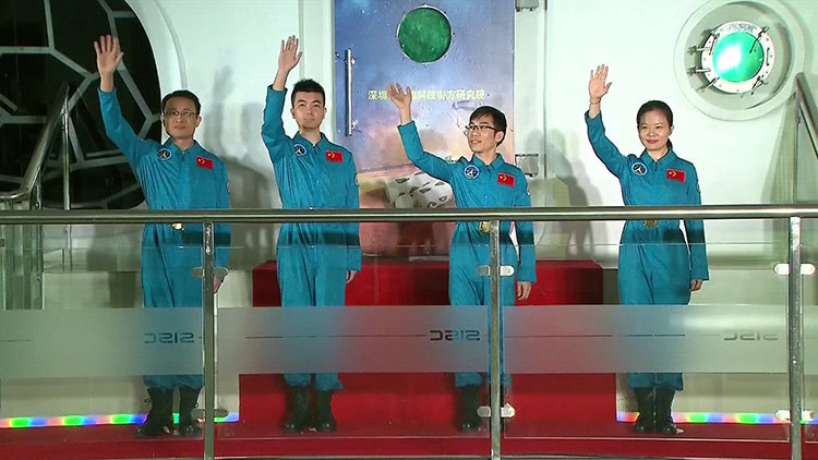 180 días `amurallados` frente al exterior: China concluye un experimento de supervivencia espacial