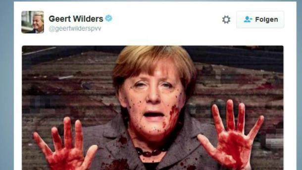 Attentat de Berlin / Selon le Néerlandais raciste Wilders, Merkel a les mains ensanglantées